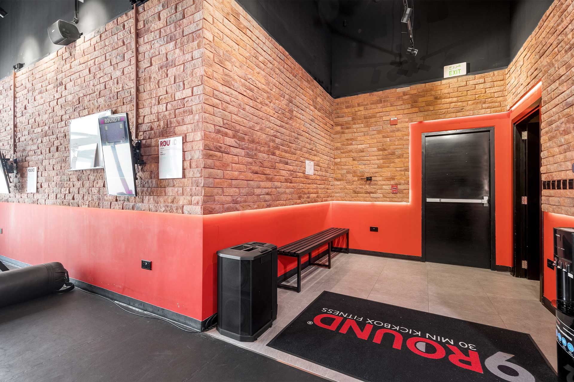 Interior of 9round Kickboxing Fitness Gym Qatar - Image 6