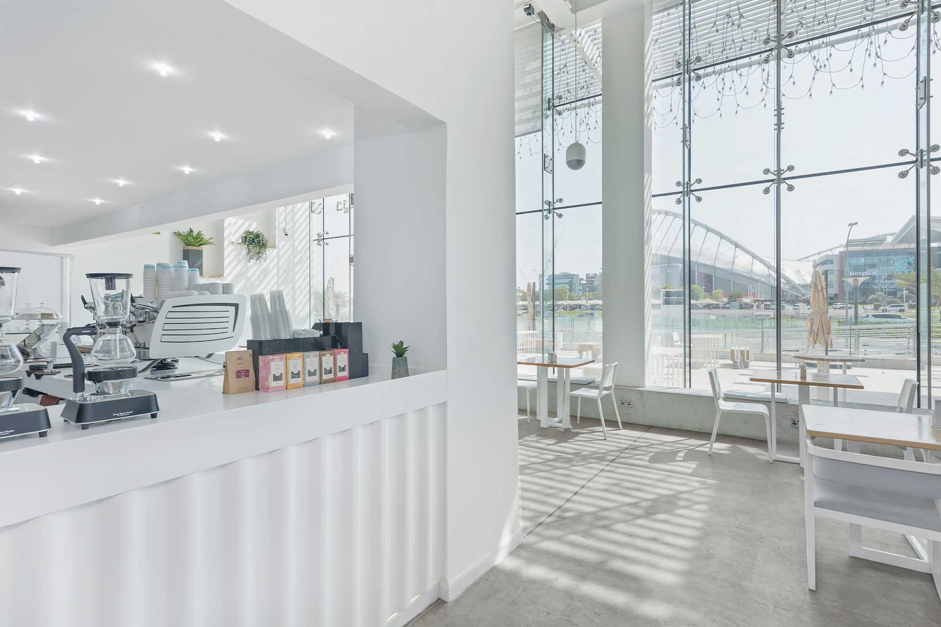 Interior of December cafe Qatar - Image 3