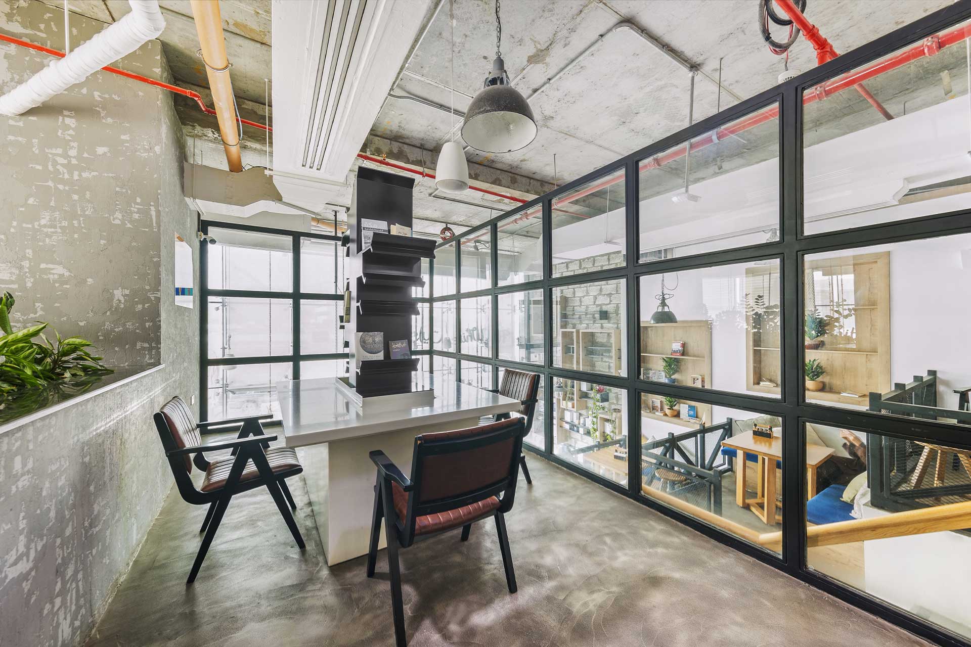 Interior of Flat White Specialty Coffee Qatar - Image 4