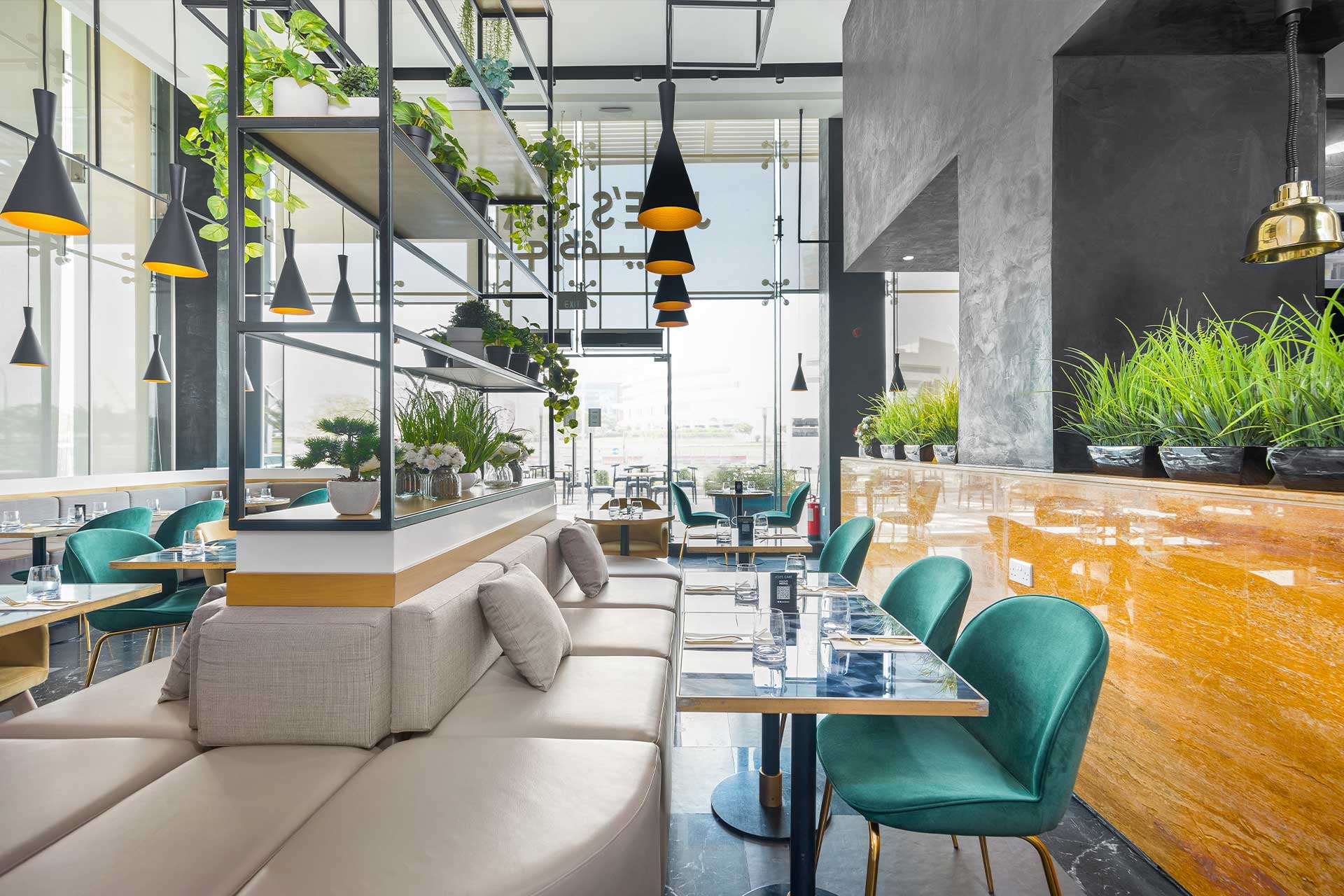 Interior of Joe's Café Qatar - Image 2