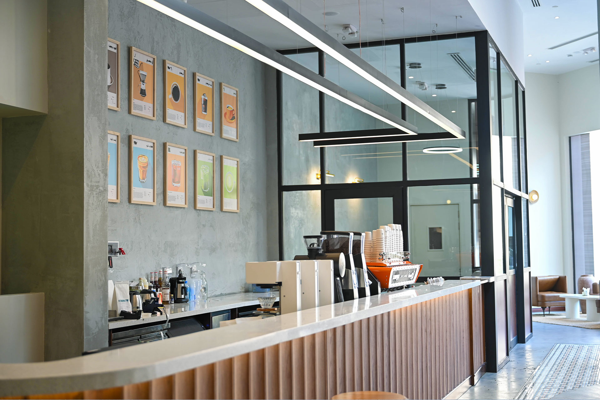 Interior of Zawya Coffee House - Image 1
