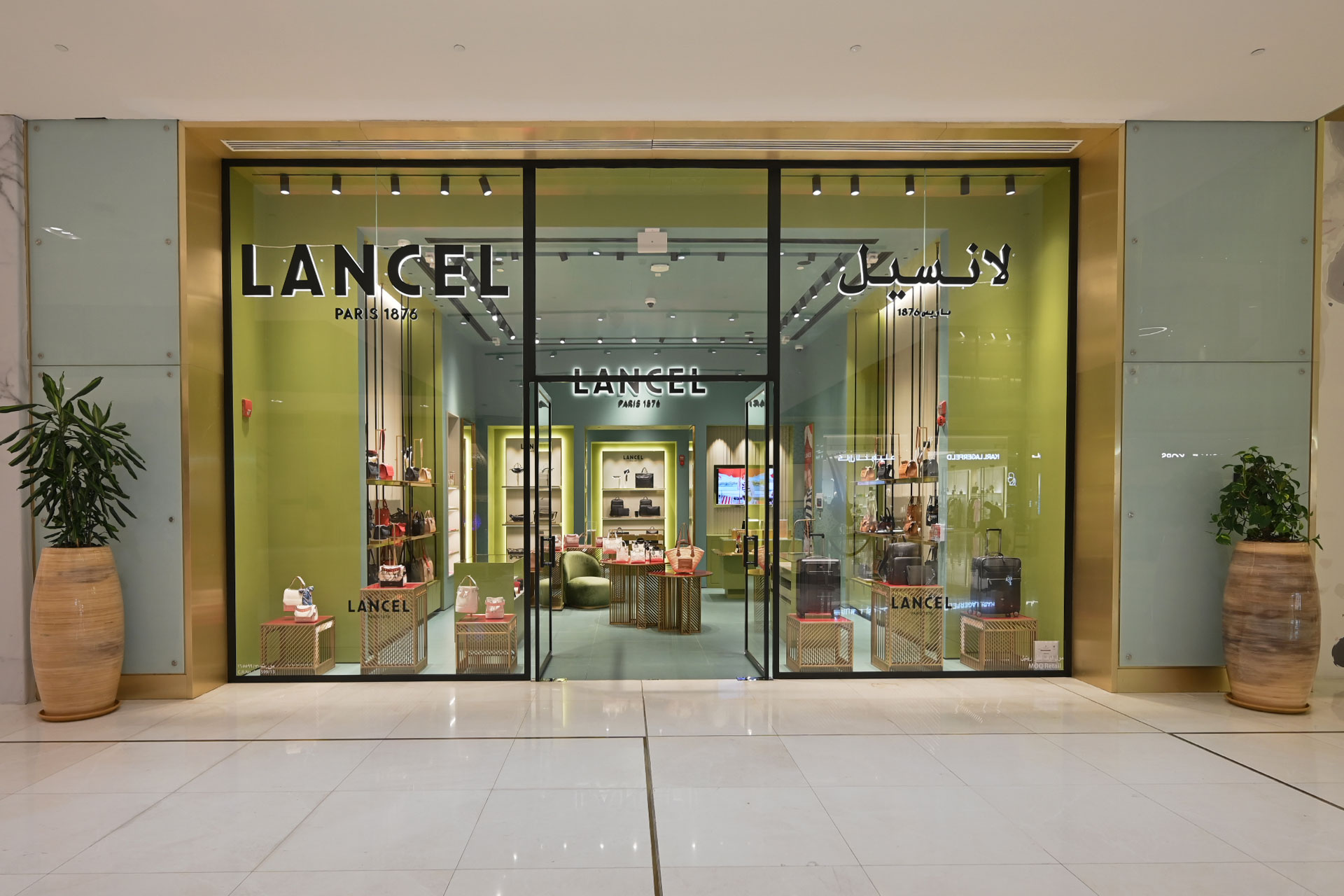 Exterior of Lancel Boutique Qatar